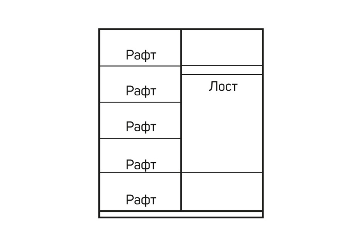 Спален комплект модулни мебели Кордоба
